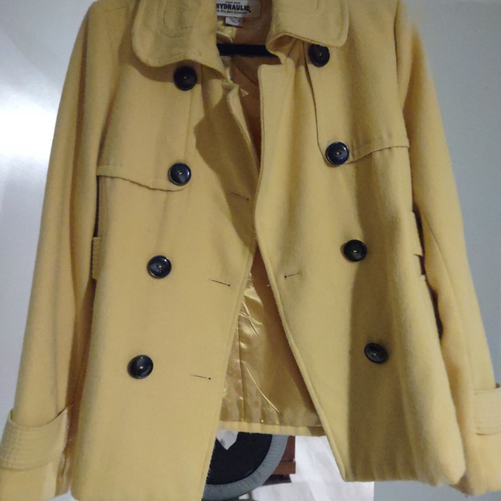 Yellow Winter Coat - Picture 2 of 3
